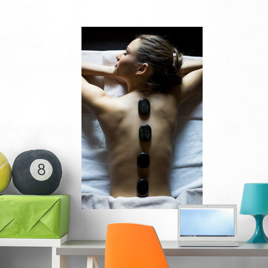 Young Woman Having Hot Wall Decal