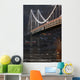 bridge across the Dnieper River in Kiev, Ukraine Wall Mural