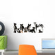 group of dogs Wall Decal