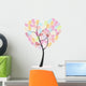 Fingerprints Heart Tree Wall Decal