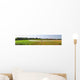 Panoramic irrigation field Wall Mural