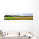 Panoramic irrigation field Wall Mural
