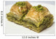 Traditional turkish sweets  - baklava Wall Decal
