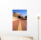 Two Lane Road Mountain Buttes Zion National Park Desert SW Wall Mural