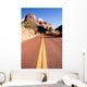 Two Lane Road Mountain Buttes Zion National Park Desert SW Wall Mural