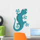 Green Cartoon Lizard Wall Mural