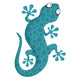 Green Cartoon Lizard Wall Decal