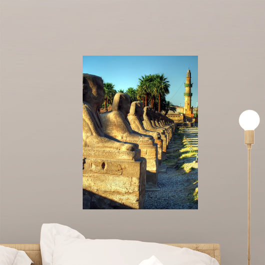 Temple Karnak Wall Decal
