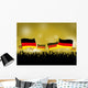 Cheering German Wall Mural