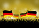 Cheering German Wall Decal