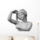 Venus statue isolated on white background Wall Decal