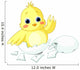 Newborn Baby Chicken Wall Decal