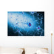 digital illustration neurons Wall Mural