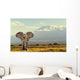 Kilimanjaro Savannah Elephant Wall Mural