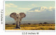 Kilimanjaro Savannah Elephant Wall Mural