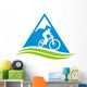 mountain biking ver. 26 Wall Decal
