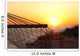 Close up of a hammock on the beach at sunset Wall Mural