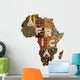 Patchwork Africa Wall Decal