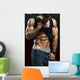 Bodybuilder showing off his abs Wall Mural