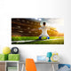 Soccer player in action Wall Mural