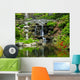 Cascading Waterfall and Pond Wall Mural