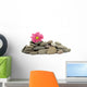 zen / spa stones with flowers Wall Decal