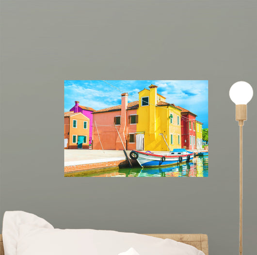 Burano Venice Italy Wall Decal 2