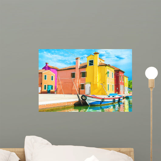 Burano Venice Italy Wall Mural