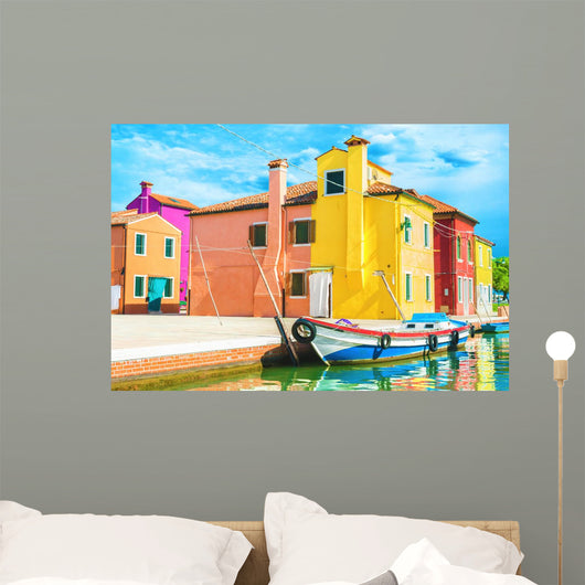 Burano Venice Italy Wall Mural