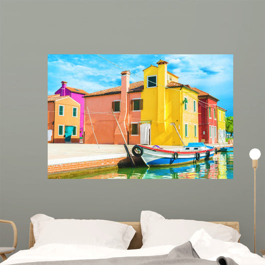 Burano Venice Italy Wall Mural