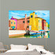 Burano Venice Italy Wall Mural