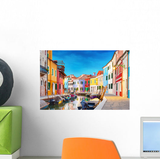Burano Venice Italy Wall Mural