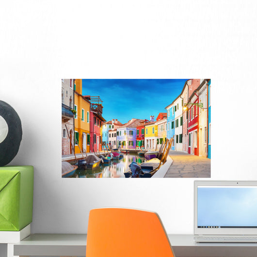 Burano Venice Italy Wall Mural
