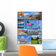 USA photos - travel collage Wall Mural