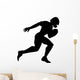American Football Player Wall Decal