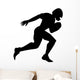 American Football Player Wall Decal