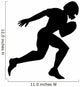 American Football Player Wall Decal