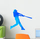 Baseball Player Wall Decal