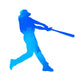 Baseball Player Wall Decal