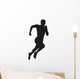 Vector Runner Silhouette Wall Decal