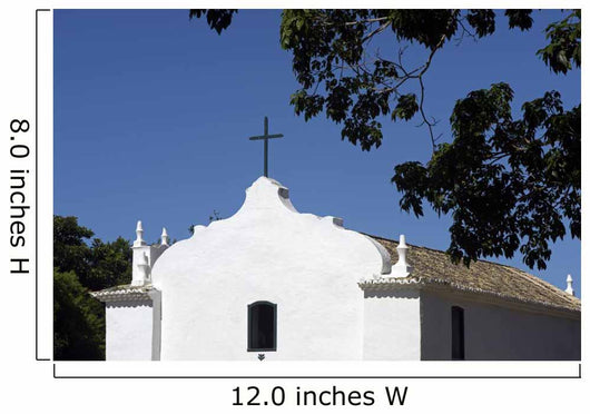 Igreja De S&atilde;o Jo&atilde;o Batista Em Trancoso Bahia Wall Decal