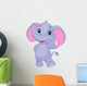 Cute Elephant Wall Decal