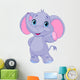 Cute Elephant Wall Decal
