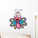 Vector Illustration Butterfly Cartoon