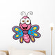 Vector Illustration of Butterfly cartoon 