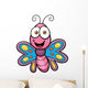 Vector Illustration of Butterfly cartoon 
