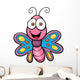 Vector Illustration Butterfly Cartoon