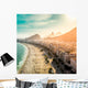 Aerial view of Copacabana Beach in Rio de Janeiro, Brazil Wall Mural