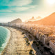 Aerial View Of Copacabana Beach In Rio De Janeiro, Brazil Wall Decal