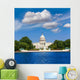 Capitol building Washington DC sunlight USA Wall Mural